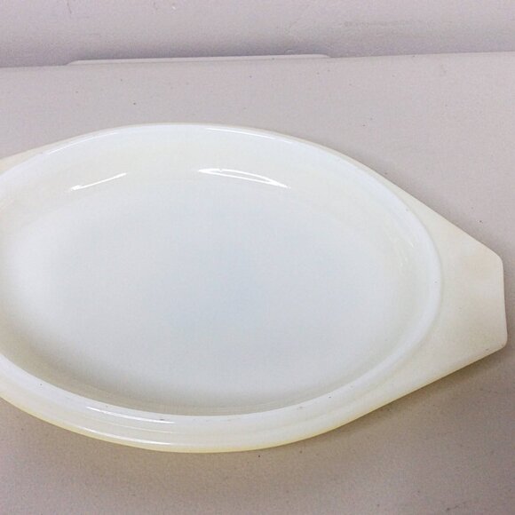 Vintage Pyrex 043 Kim Chee 1.5 QT Oval Casserole Dish with Lid Metal Wood Cradle - Picture 12 of 15